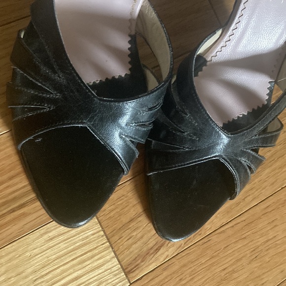 NEW Michelle K heel sandals sz 7 - Picture 2 of 8